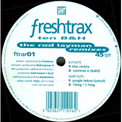 DJ Freshtrax Ten B&H (The Rod Layman Remixes) VINYL 12" USED
