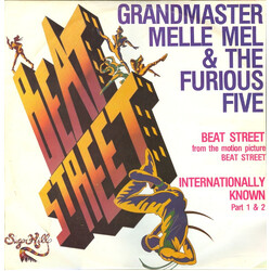 Grandmaster Melle Mel & The Furious Five Beat Street / Internationally Known Part 1 & 2 VINYL 12" USED