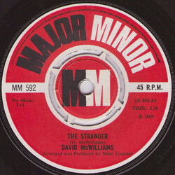 David McWilliams The Stranger VINYL 7" USED