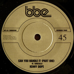 Kenny "Dope" Gonzalez Can You Handle It USED VINYL 7INCH 45 RPM