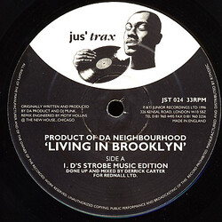 Product Of Da Neighbourhood Living In Brooklyn (Remixes) VINYL 12" USED