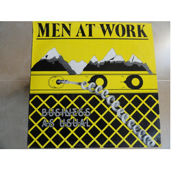 Men At Work Business As Usual Vinyl LP USED