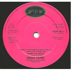 Freda Payne Band Of Gold USED VINYL 7INCH SINGLE 45 RPM