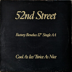 52nd Street Cool As Ice / Twice As Nice VINYL 12" USED