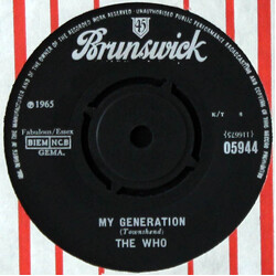 The Who My Generation USED VINYL 7INCH