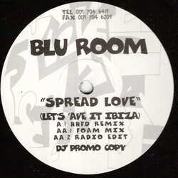 Blue Room Spread Love (Let's 'Ave It Ibiza) VINYL 12" USED