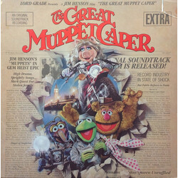 The Muppets The Great Muppet Caper: An Original Soundtrack Recording Vinyl LP USED