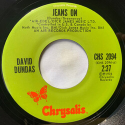 David Dundas Jeans On USED VINYL 7INCH 45 RPM SINGLE
