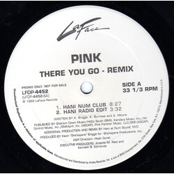 P!NK There You Go (Remix) USED VINYL 12INCH 33 S RPM PROMO