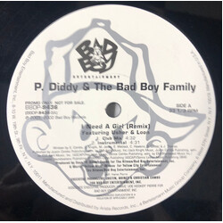 P. Diddy I Need A Girl (Remix) USED VINYL 12INCH PROMO
