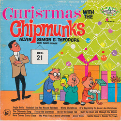The Chipmunks Christmas With The Chipmunks Vinyl LP USED