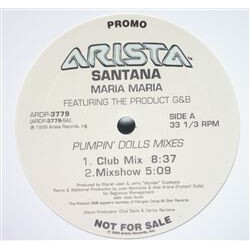 Santana Maria Maria (Pumpin' Dolls Mixes) VINYL 12" USED