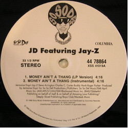 Jermaine Dupri / Jay-Z Money Ain't A Thing USED VINYL 12INCH
