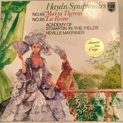 Joseph Haydn / The Academy Of St. Martin-in-the-Fields / Sir Neville Marriner Haydn Symphonies (No. 48 "Maria Theresa" / No. 85 "La Reine") Vinyl LP U