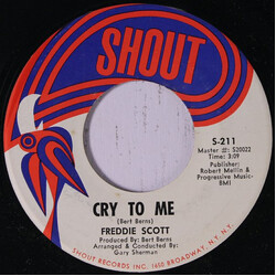 Freddie Scott (2) Cry To Me / No One Could Ever Love You USED VINYL 7INCH 45 RPM SINGLE