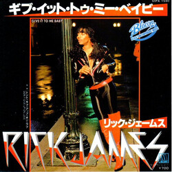 Rick James Give It To Me Baby = ®Öû¤ÃÈûȥûßüû٤Óü USED VINYL 7INCH SINGLE STEREO