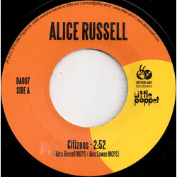 Alice Russell Citizens USED VINYL 7INCH 45 RPM SINGLE STEREO