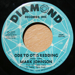 Mark Johnson (21) Ode To Otis Redding / The Beautiful Place USED VINYL 7INCH 45 RPM
