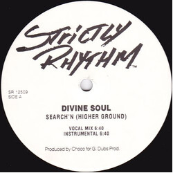 Divine Soul Search' N (Higher Ground) USED VINYL 12INCH 33 S RPM PROMO