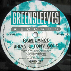 Brian & Tony Gold Ram Dance Vinyl 12" USED
