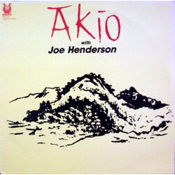 Akio Sasajima / Joe Henderson Akio With Joe Henderson Vinyl LP USED