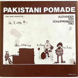 Alexander von Schlippenbach Trio Pakistani Pomade Vinyl LP USED