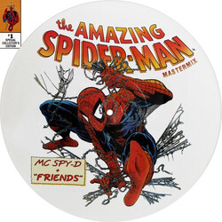 MC Spy-D + "Friends" The Amazing Spider-Man (Mastermix) USED VINYL 12INCH SINGLE PICTURE DISC SPECIAL EDITION