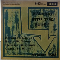 Ken Colyer's Jazzmen Walking With The Blues USED VINYL 7INCH 45 RPM EP MONO