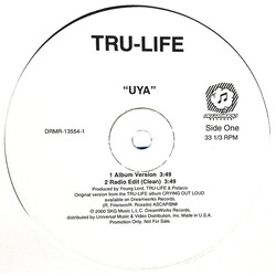 Tru-Life Uya USED VINYL 12INCH 33 S RPM PROMO