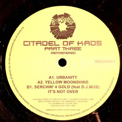 Citadel Of Kaos Part Three USED VINYL 12INCH 45 RPM REISSUE REMASTERED