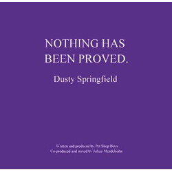 Dusty Springfield Nothing Has Been Proved USED VINYL 7INCH SINGLE LIMITED EDITION