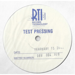 Wally Callerio Thisgo USED VINYL 12INCH TEST PRESSING 33 S RPM 45 RPM