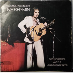 Paul Simon / Urubamba / The Jessy Dixon Singers Paul Simon In Concert - Live Rhymin' Vinyl LP USED