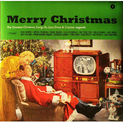 Various Merry Christmas (The Greatest Christmas Songs By Jazz Divas & Crooner Legends) Vinyl LP USED