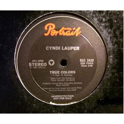 Cyndi Lauper True Colors USED VINYL 12INCH PROMO
