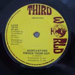 Jah Stitch Agrovators Knock Them Out USED VINYL 7INCH 45 RPM