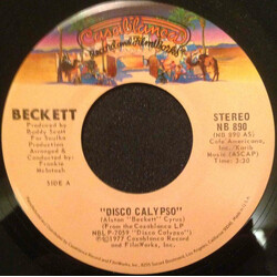 Alston "Beckett" Cyrus Disco Calypso USED VINYL 7INCH 45 RPM SINGLE