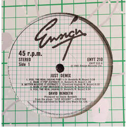 David Bendeth Just Demix / Make It Pop VINYL 12" USED