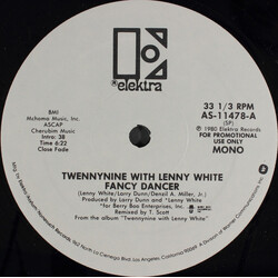 Twennynine / Lenny White Fancy Dancer USED VINYL 12INCH 33 S RPM PROMO STEREO MONO