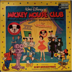 Mickey Mouse Club Mousekedances And Other Mouseketeer Favorites Vinyl LP USED