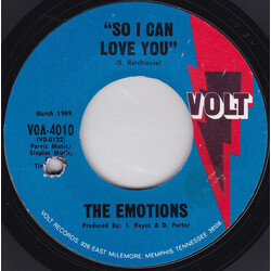 The Emotions So I Can Love You / Got To Be The Man VINYL 7" USED