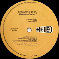 Friburn & Urik The Heartbreak VINYL 12" USED