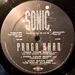 Praga Khan / Jade 4U Free Your Body VINYL 12" USED