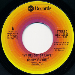 Bobby Vinton My Melody Of Love / I'll Be Loving You USED VINYL 7INCH 45 RPM SINGLE REISSUE STYRENE STEREO