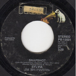 Sylvia (7) Snapshot USED VINYL 7INCH 45 RPM SINGLE STYRENE STEREO