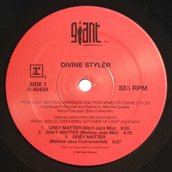 Divine Styler Grey Matter USED VINYL 12INCH 33 S RPM MAXI-SINGLE