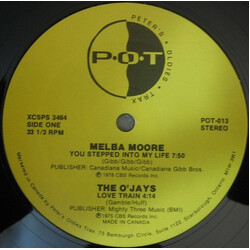 The O'Jays / Melba Moore Dance Classic 12" USED VINYL 12INCH