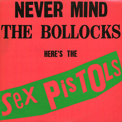 Sex Pistols Never Mind The Bollocks Here's The Sex Pistols Vinyl LP USED