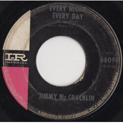 Jimmy McCracklin Every Night, Every Day USED VINYL 7INCH 45 RPM SINGLE