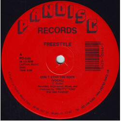 Freestyle Don't Stop The Rock VINYL 12" USED